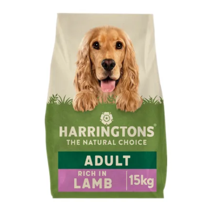 Harringtons Adult Dog Food Lamb & Rice Flavoured 15kg 
